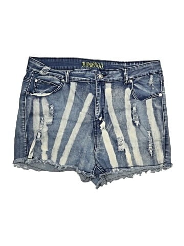 Bamboo Denim Shorts (view 1)