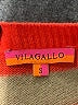 Vilagallo 100% Wool Color Block Tan Wool Pullover Sweater Size S - photo 7