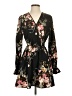 Shein Floral Black Casual Dress Size 4 - photo 1