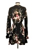 Shein Floral Black Casual Dress Size 4 - photo 2