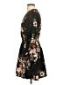 Shein Floral Black Casual Dress Size 4 - photo 5