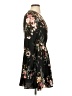 Shein Floral Black Casual Dress Size 4 - photo 4