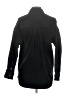 Matty M Solid Black Coat Size S - photo 2