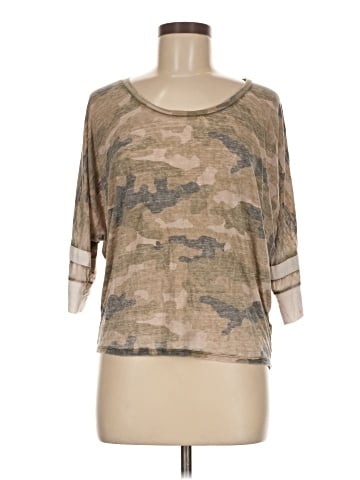 Express One Eleven 3/4 Sleeve T-Shirt (view 1)