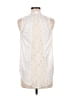 Rewind 100% Polyester Ivory Sleeveless Blouse Size M - photo 2