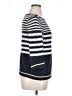Cj Banks 100% Cotton Stripes Blue Pullover Sweater Size 14 - photo 4
