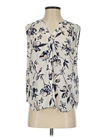 Joie Sleeveless Silk Top (view 1)