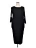 ASOS Solid Black Casual Dress Size 20 - photo 1