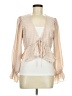Mable 100% Polyester Tan Long Sleeve T-Shirt Size M - photo 1