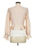 Mable 100% Polyester Tan Long Sleeve T-Shirt Size M - photo 2