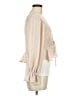 Mable 100% Polyester Tan Long Sleeve T-Shirt Size M - photo 4