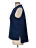 prologue 100% Polyester Blue Sleeveless Blouse Size L - photo 5