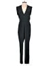 Madewell 100% Silk Solid Black Jumpsuit Size 2 - photo 1