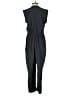 Madewell 100% Silk Solid Black Jumpsuit Size 2 - photo 2