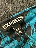 Express Tie-dye Teal Casual Dress Size M - photo 7