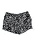 Saint Tropez West Animal Print Black Shorts Size 2 - photo 1