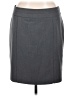 George Solid Gray Formal Skirt Size 16 - photo 1
