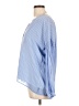 Joie 100% Viscose Blue Long Sleeve Henley Size L - photo 5