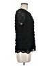 Chaus Black Short Sleeve Top Size 6 - photo 4