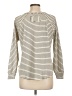 Blu Pepper Stripes Ivory Turtleneck Sweater Size L - photo 2