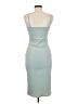 Shein 100% Polyester Solid Teal Casual Dress Size 8 - 10 - photo 2