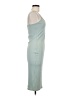Shein 100% Polyester Solid Teal Casual Dress Size 8 - 10 - photo 4