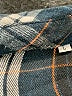 Unbranded 100% Polyester Plaid Blue Long Sleeve Blouse Size L - photo 7