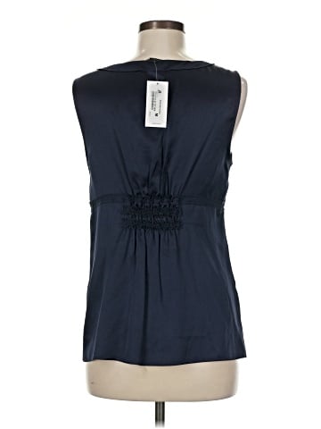 BCBGMAXAZRIA Sleeveless Silk Top (view 2)