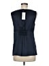 BCBGMAXAZRIA 100% Silk Blue Sleeveless Silk Top Size M - photo 2