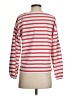J.Crew 100% Cotton Stripes Red Long Sleeve Top Size S - photo 2