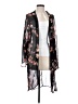 Honey Punch 100% Polyester Black Kimono Size S - photo 1