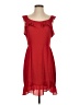 19 Cooper 100% Polyester Red Cocktail Dress Size S - photo 1