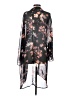Honey Punch 100% Polyester Black Kimono Size S - photo 2