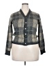 Assorted Brands Plaid Gray Cardigan Size 18 - photo 1