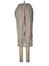 Erika Stripes Silver Linen Pants Size M - photo 2