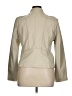MICHAEL Michael Kors 100% Leather Ivory Leather Jacket Size XL - photo 2