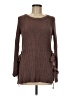 Mono b Brown Pullover Sweater Size M - photo 1