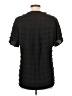 Blooming Jelly Black Short Sleeve Blouse Size L - photo 2