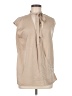 Theory 100% Silk Tan Sleeveless Silk Top Size M - photo 1