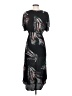 O'Neill 100% Rayon Print Black Cocktail Dress Size S - photo 2