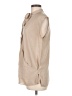 Theory 100% Silk Tan Sleeveless Silk Top Size M - photo 5