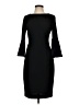Calvin Klein Solid Black Cocktail Dress Size 4 - photo 1