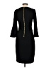 Calvin Klein Solid Black Cocktail Dress Size 4 - photo 2