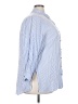 Solitaire 100% Rayon Stripes Blue 3/4 Sleeve Button-Down Shirt Size 3X - photo 4