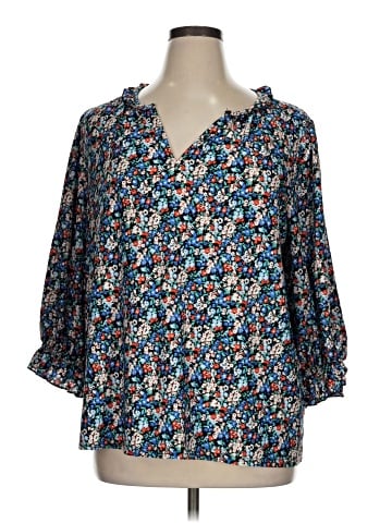 MELLODAY 3/4 Sleeve Blouse (view 1)