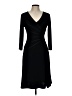 Connected Apparel Black Cocktail Dress Size 10 Petite - photo 1