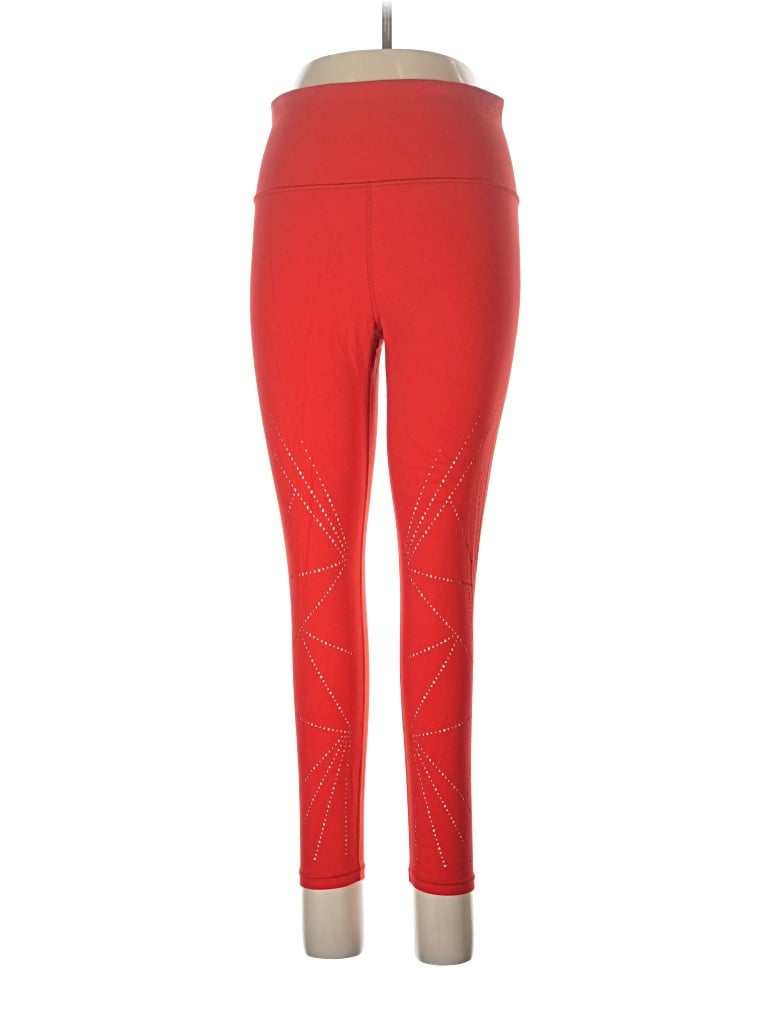 Pre-owned Athleta Active Pants In Red