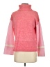Oliver Bonas Color Block Pink Turtleneck Sweater Size UK 6 / US 2 - photo 1