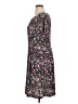 Connected Apparel Floral Black Casual Dress Size 16 - photo 5