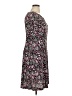 Connected Apparel Floral Black Casual Dress Size 16 - photo 4
